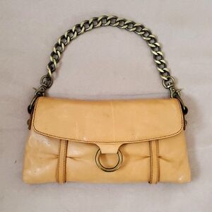 HOBO Tan Leather Clutch